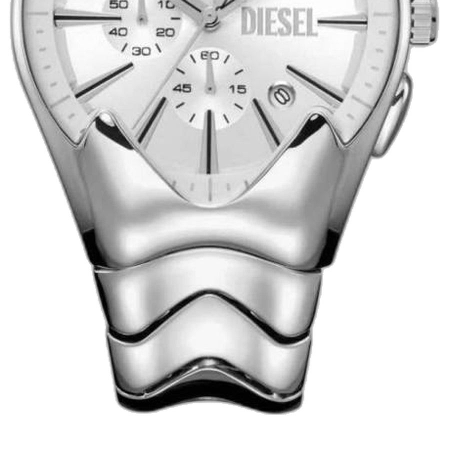 Diesel Mercurial Chronograph silver white