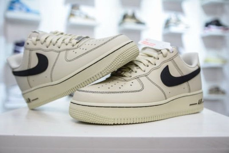 Nike Airforce 1 LV8 Leather Cream Black