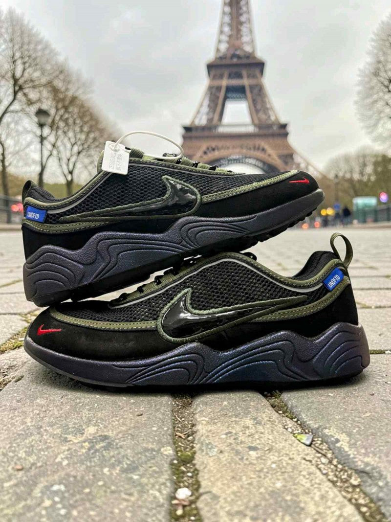 UNDEFEATED Nikkee x Air Zoom Spiridon Black And Green