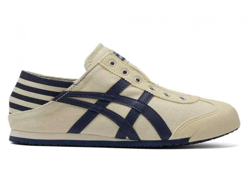 slip on Paraty cream navy