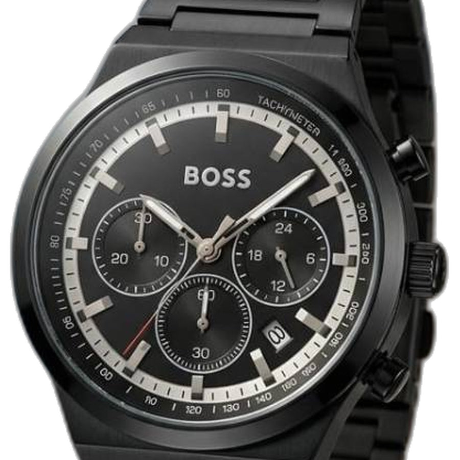 Boss Candor Chronograph Black