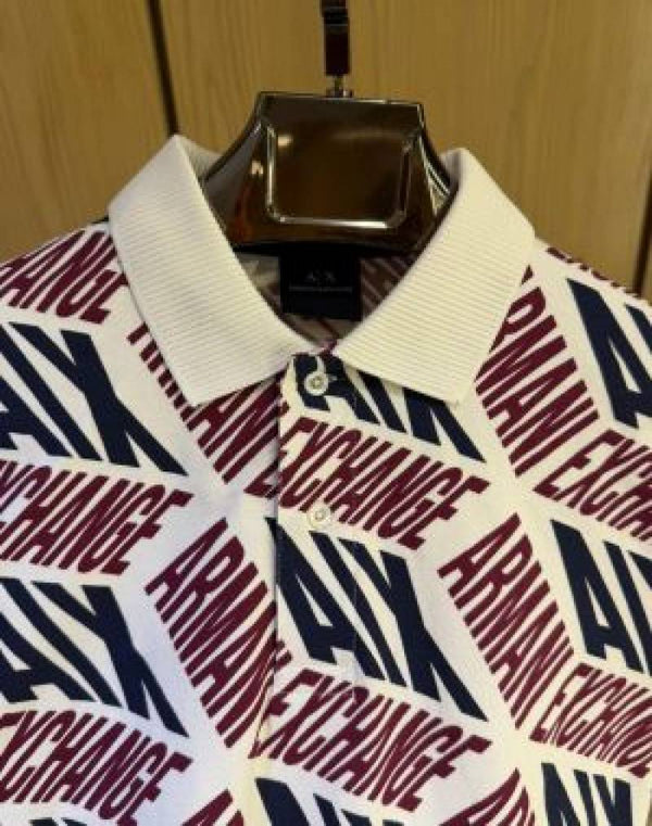 Armani exchang-e IMPORTED STORE ARTICLE POLO T SHIRT
