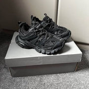 Balenciaga a track trainer with full accessories triple black sale