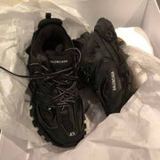 Balenciaga a track trainer with full accessories triple black sale