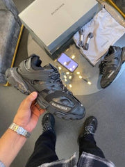 Balenciaga a track trainer with full accessories triple black sale