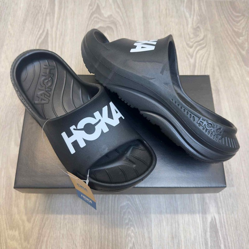 Hoka Ora Athletic Premium Black Slides