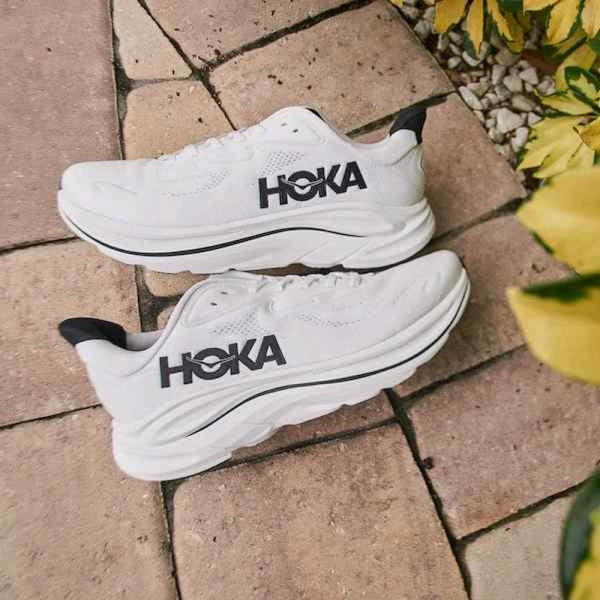 Hoka Clifton 10 White Black 2485