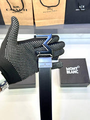 Mont Blanc New Black Belt Fa 111