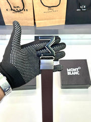 Mont Blanc New Black Belt Fa 111