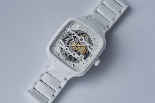 Rado True Square Automatic Ceramic- White-Silver