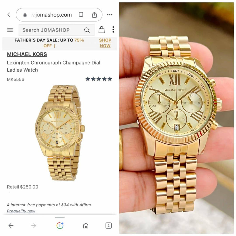 Michael Kors Lexington chronograph