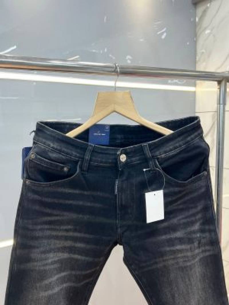 Dsquared Black Shade Boot Cut Premium Imported Stretchable Lycra Fabric Denim 3768