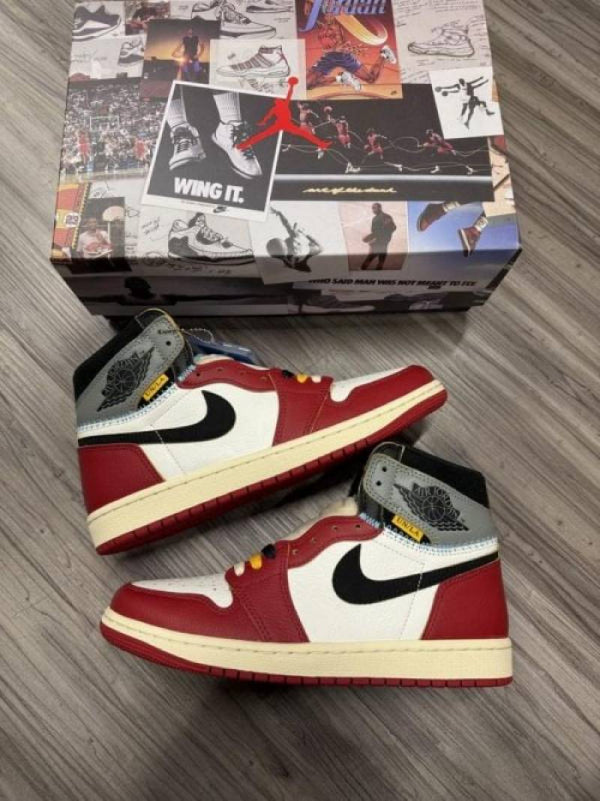 Jordan 1 High Union LA Chicago Shadow Red 615 sale