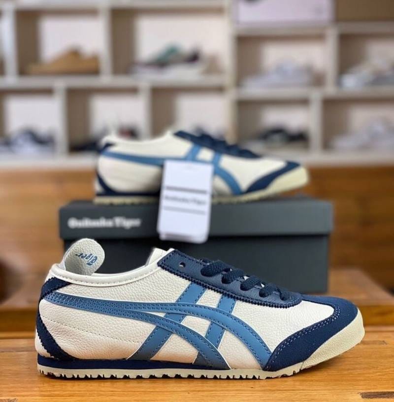 Onitsuka Tigar Mexico 66 Cream Grey Floss Mens