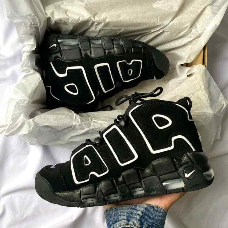 Nike Air More Up Tempo Black