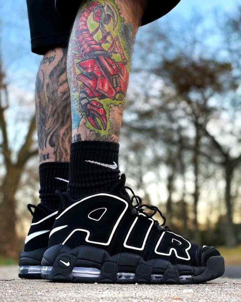 Nike Air More Up Tempo Black