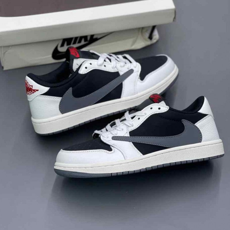 Travis Scott X Air Jordan 1 Low Og Grey Black