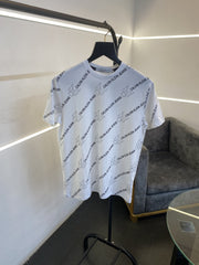 Calvin kline monogram imported round neck tshirt white sale