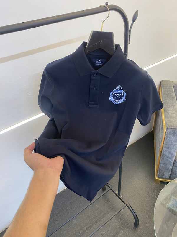 Hackett premium quality polo tshirt navy blue sale