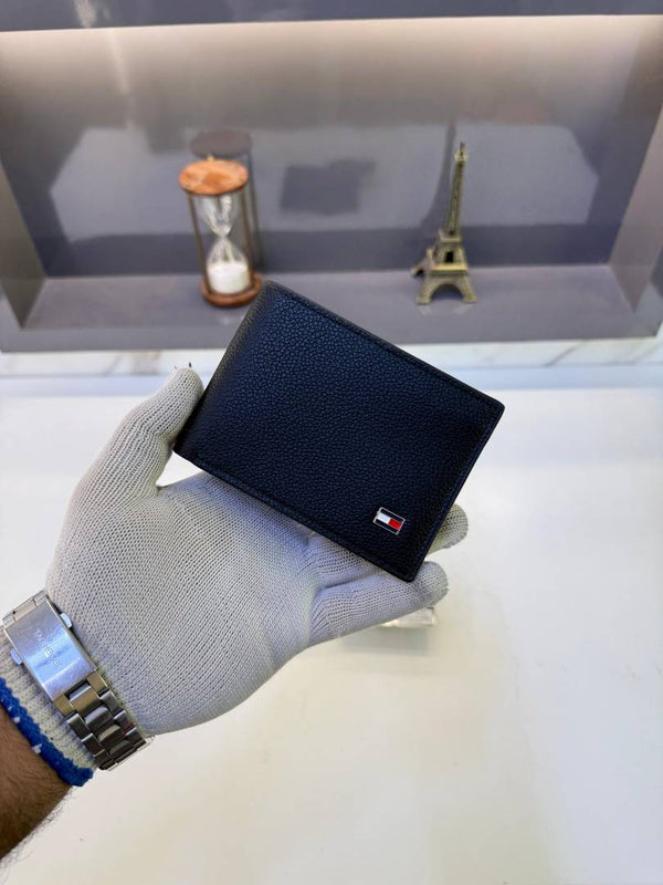 Tommy_Hilfiger Black Premium Quality Wallet Fa 1221
