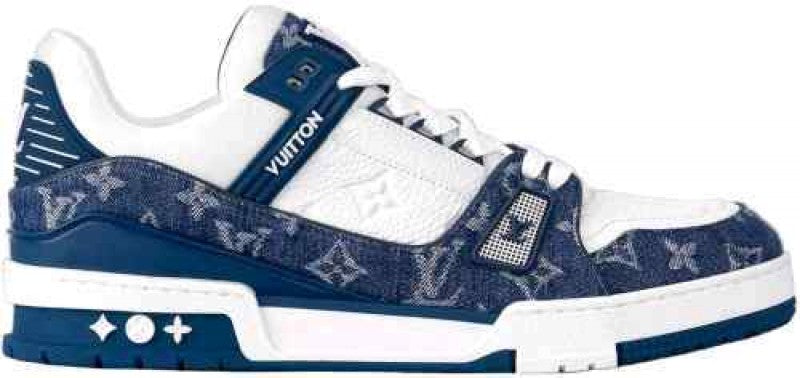 LOUIiSS VUITTONN TRAINERS MONOGRAM DENIM