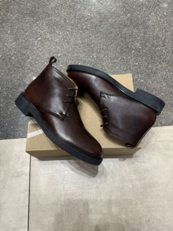 Z 3 Zaara Brown Goat Leather Formal