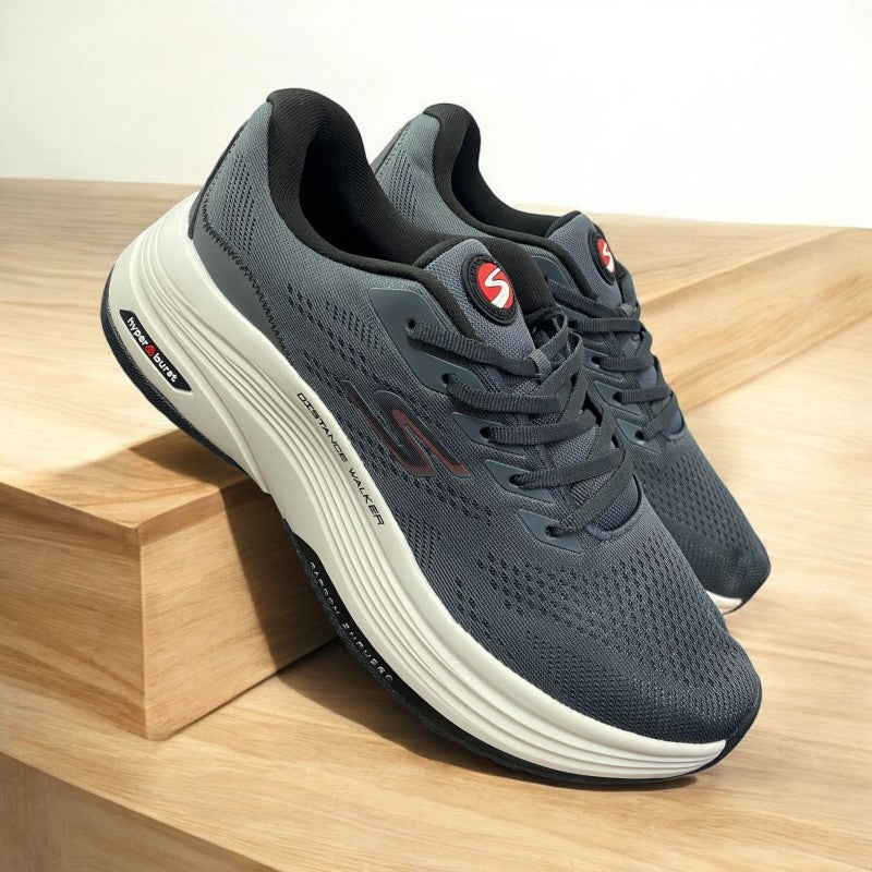 Sketcherss Max Road Hyper Burst Dark Grey