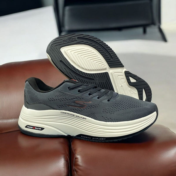 Sketcherss Max Road Hyper Burst Dark Grey