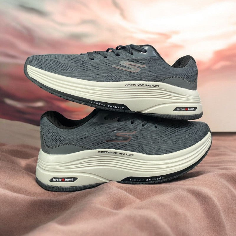 Sketcherss Max Road Hyper Burst Dark Grey