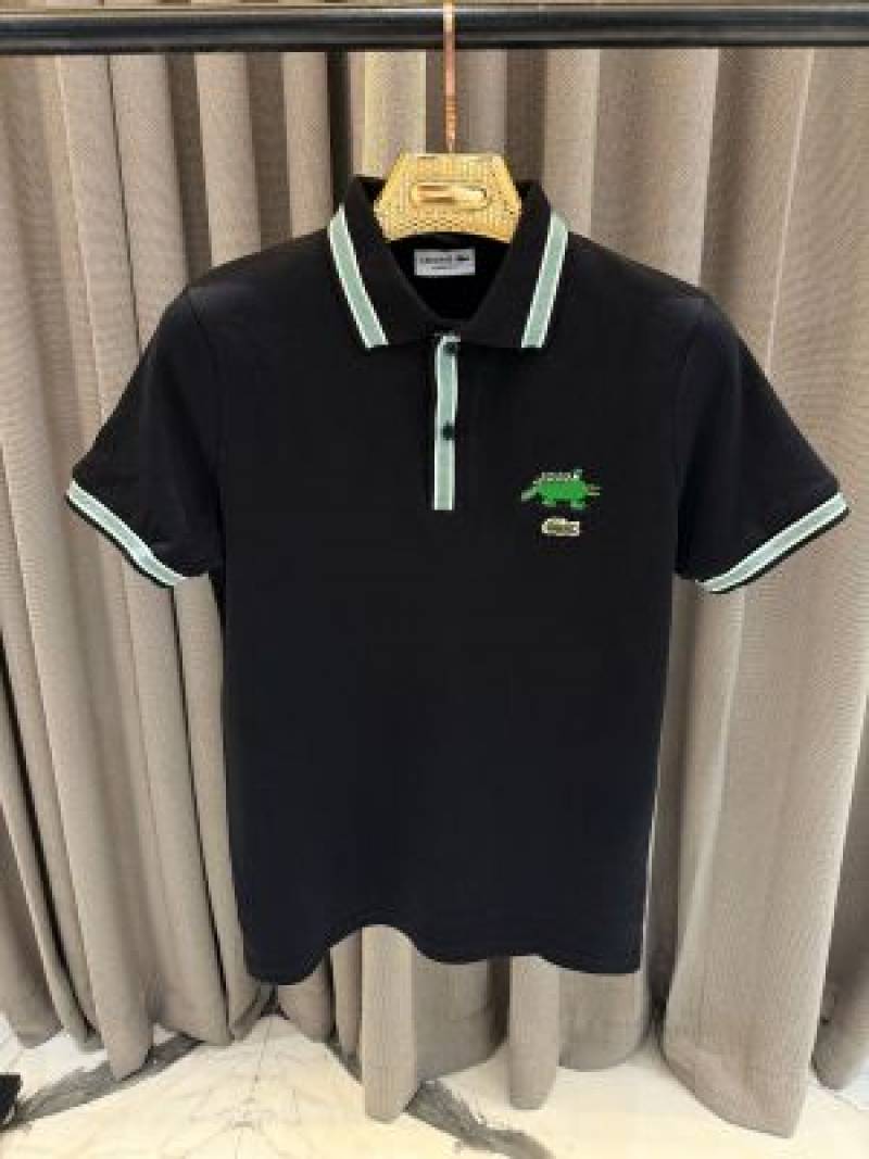 Lacost imported Polo tshirt Black
