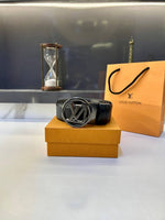 Louis Vuitton Reversible Black Belt Fa 678