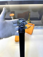 Louis Vuitton Reversible Black Belt Fa 678