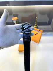Louis Vuitton Reversible Black Belt Fa 678