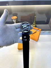 Louis Vuitton Reversible Black Belt Fa 678