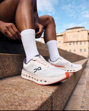 ON Cloudsurfer Next running trainers in white and red 539