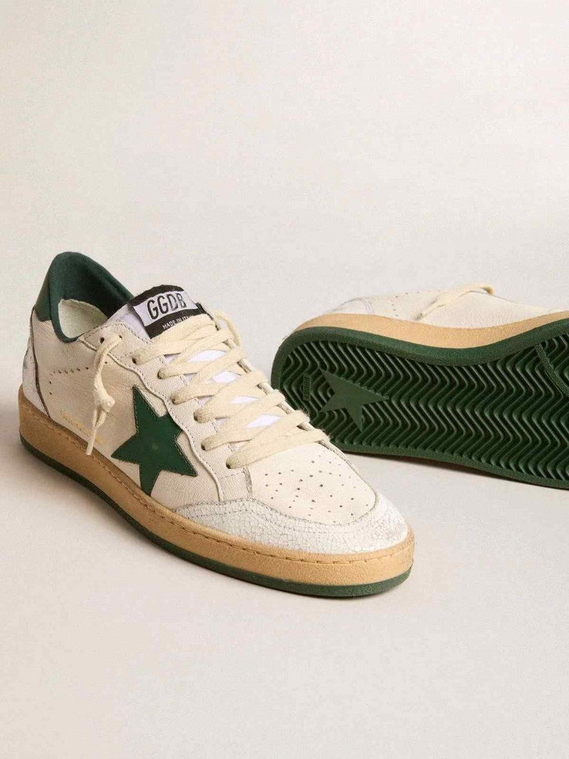Golden Goose Ballstar WhiteGreen sneakers 479