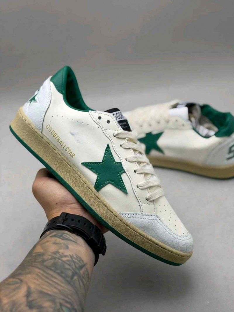Golden Goose Ballstar WhiteGreen sneakers 479