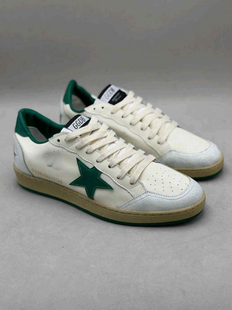 Golden Goose Ballstar WhiteGreen sneakers 479
