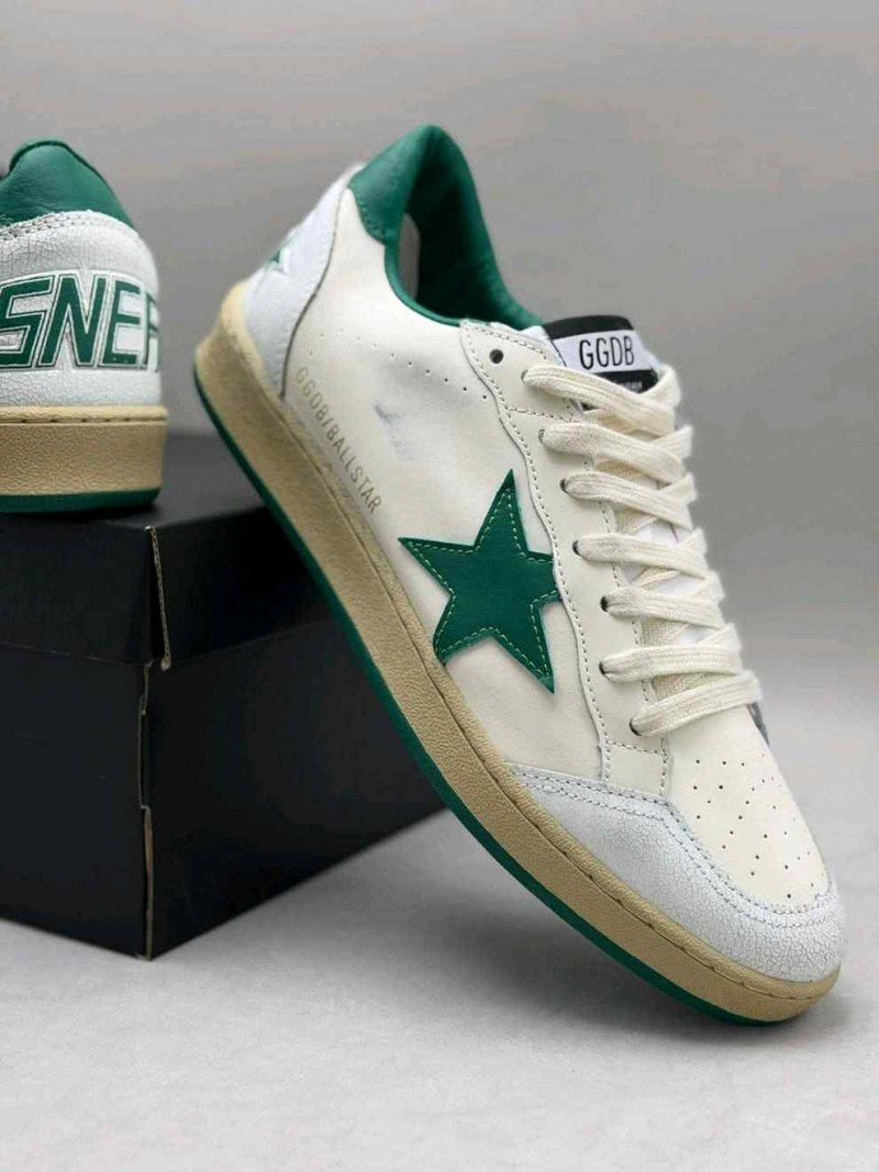Golden Goose Ballstar WhiteGreen sneakers 479