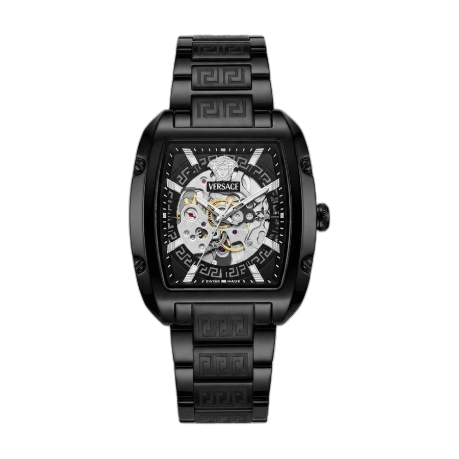 Versace Dominus Sktl Men Automatic Full Black