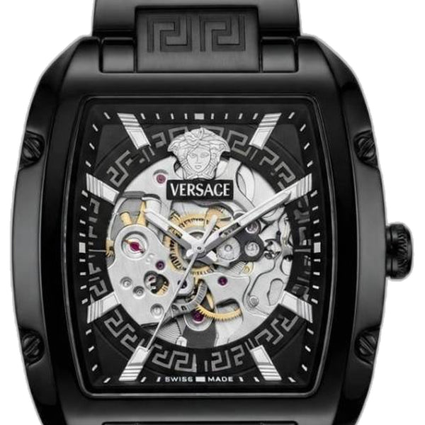 Versace Dominus Sktl Men Automatic Full Black
