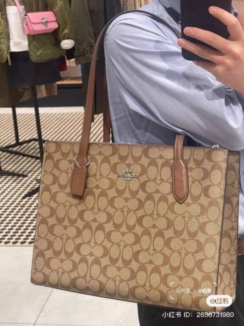 Coach_Nina_Carryall_Premium_Tote_Bag_With_OG_Box_&_Dust_Bag_(Brown-809)