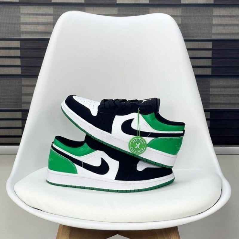 Nike Air Jordan 1 Low Black Mystic Green
