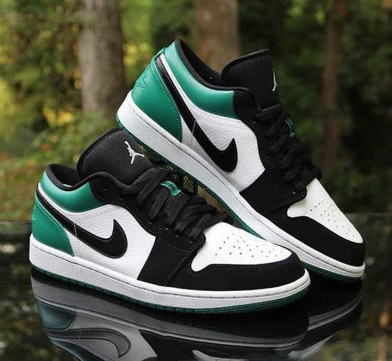 Nike Air Jordan 1 Low Black Mystic Green