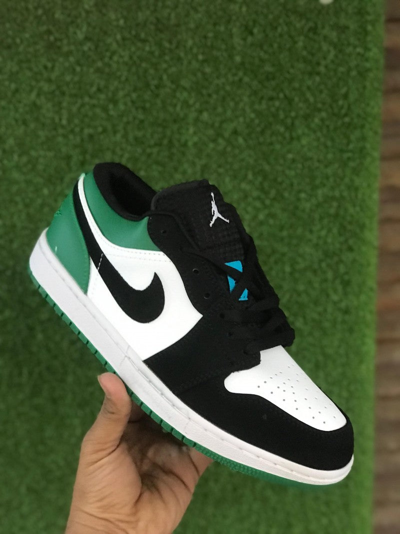 Nike Air Jordan 1 Low Black Mystic Green