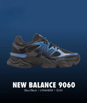NEW BALANCCE 9060 GRADIENT BLUE BLACK
