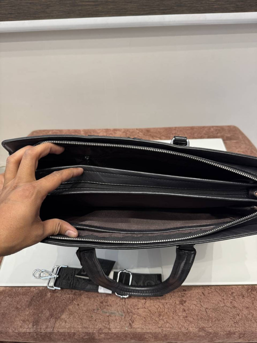 Mont Blanc Premium Laptop Bag X Office Bag M610 Black