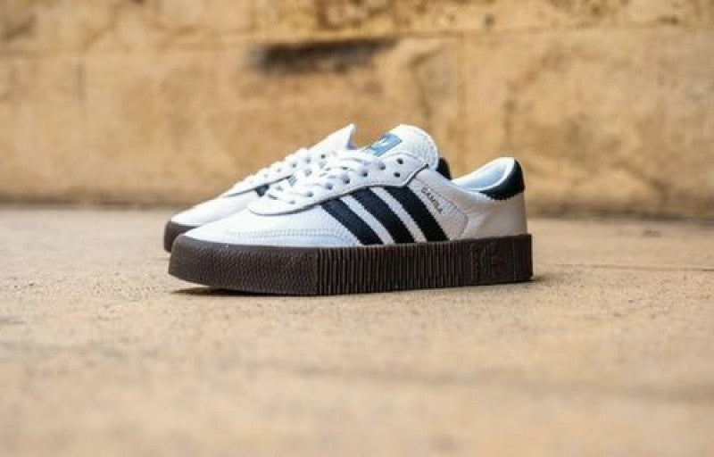Adidas samba platform white 101 sale
