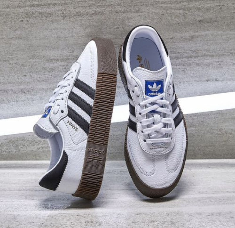 Adidas samba platform white 101 sale