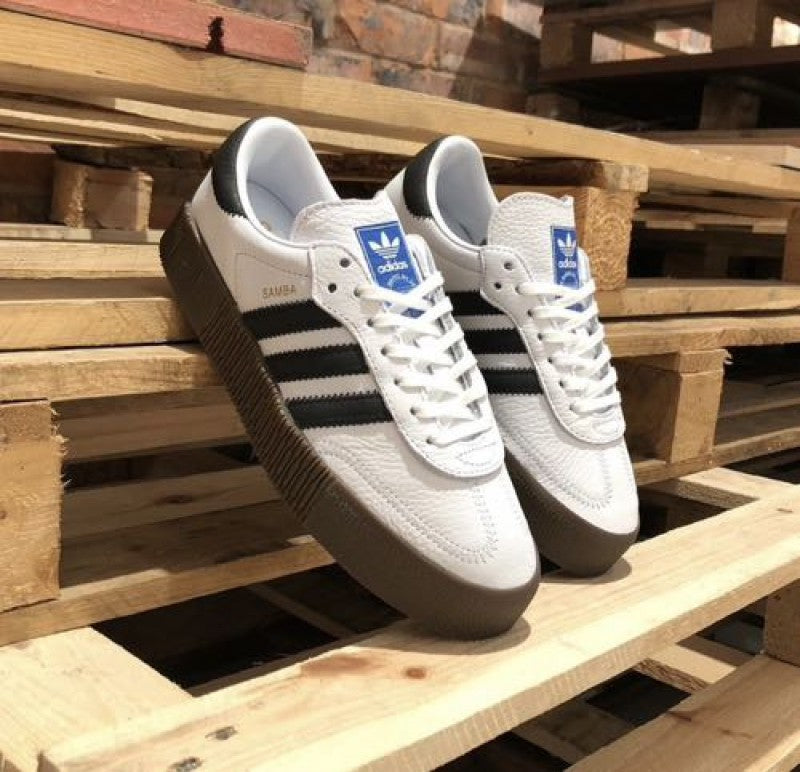 Adidas samba platform white 101 sale